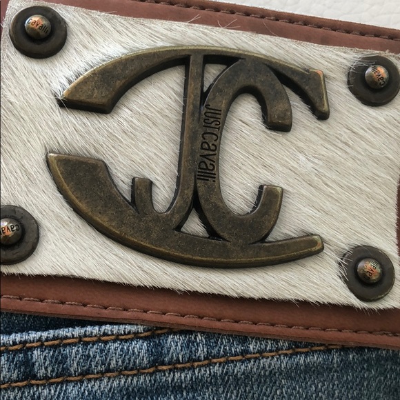 Roberto Cavalli Just Cavalli jeans US 27 Straight leg. Y2K - Picture 4 of 14